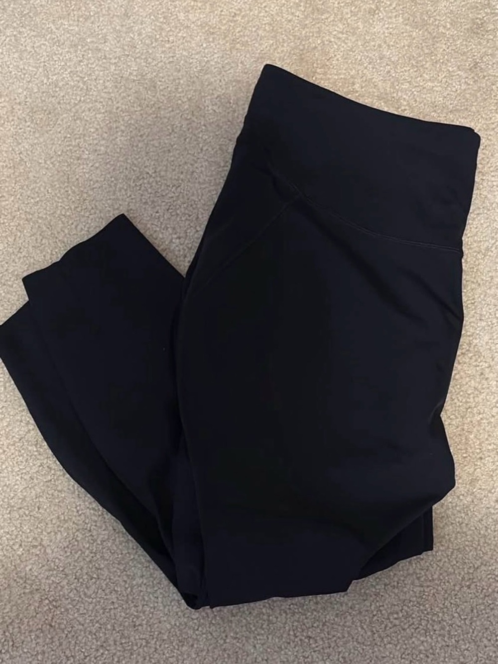 lululemon athletica Black High-Waist Active Leggings